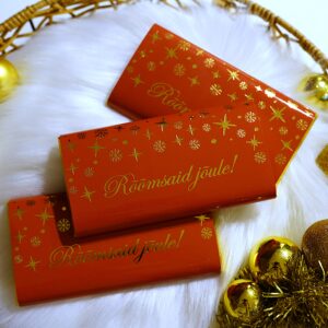 60% Piimašokolaad 80g "Rõõmsaid jõule"